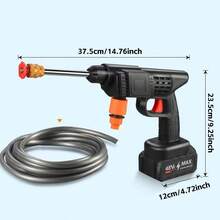 Portable Electric Car Washer - Classic Black - View 2