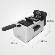 Electric Deep Fryers - US A Type Plug(110-127V) - View 8