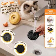 Pet Interactive Cat Teaser Toy, Self-Entertainment Cat Toy, Indoor Cat Boredom Relief Toy, Fully Automatic 360° Rotating Interactive Cat Teaser Toy, Multi-Scenario Applicable Cat Play Pet Supplies Interactive Toy - View 7