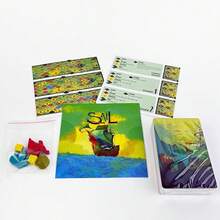 SAIL Strategic Sailing Adventure Board Game, Strategi Eksplorasi Samudra, Cocok untuk Malam Permainan, Permainan Peran Meja dengan Navigasi Kapal, Ubin , Kartu & Token, Menantang, Cocok untuk Pesta, Hiburan Interaktif, Permainan Menantang untuk Segala Usia - Hijau - View 6