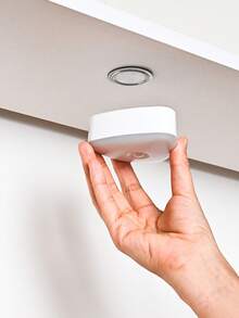 1 buah Lampu Malam LED Sensor Gerak Tempel, Lampu Dinding Isi Ulang Berbentuk Segitiga, Lampu Induksi 2 Warna yang Dapat Diredupkan untuk Lorong, Lemari, Samping Tempat Tidur - Lampu Malam Induksi Isi Ulang Berbentuk Segitiga - View 3
