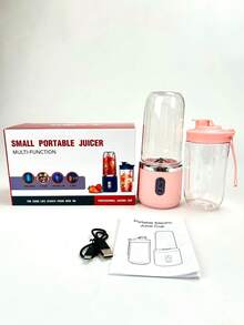 Gelas Juicer Portabel Nirkabel Kapasitas 400ml, Desain Tutup Ganda, Pisau Baja Tahan Karat 21000RPM, Sensor Keamanan Mati Otomatis, Mulai Sekali Sentuh, Material Berkualitas, Pengisian Daya USB, Cocok untuk Gym, Kantor, Aktivitas Luar Ruangan, dan Minuman Jus Segar Sehari-hari - MultiWarna - View 14