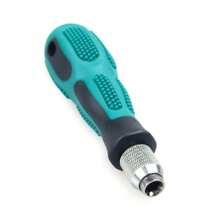 Quick Release Screwdriver Chuck 1/4" Drive Self-Locking Carbon Steel Bit Holder For DIY Home Repair And Maintenance - A - View 9