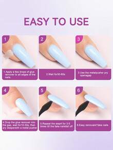 Multi-Functional Brush-On Nail Glue Remover 8ml For Press On And Fake Nails - 8 Ml - View 4