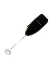 Mesko Milk Frother, Electric Milk Frother, Handheld Milk Foamer - Battery Operated, Stainless Steel Whisk, Black - Black - View 7