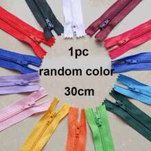 1/20pcs Nylon Zippers, Suitable For DIY Sewing Crafts, Can Be Used To Make Or Repai Cothes, Bags, Pet Cothing. Storage Bags, Wristbands, Etc, (Random Color) - Multicolor - View 13