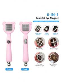 Double-Sided Multi-Function Strong Nail Art Magnetic,For Cat Eye Gel Polish Nail Magnet Tool Magic Manicure Tools Professional & DIY Manicure Pedicure, Professional Salon Quality Multifunctional Magnet,3D Magnetic Nail Design Accessory Tools. - Multicolor - View 12