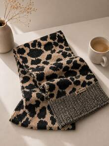 1PC Women's Fashion Casual Exquisite Leopard Print Scarf, Warm And Versatile, Suitable For Daily Wear, Shopping, Party, Travel And Dating - Multicolor - View 15