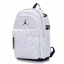 Nike Jordan Polka Dot Polyester Backpack Medium Unisex White - White - View 4