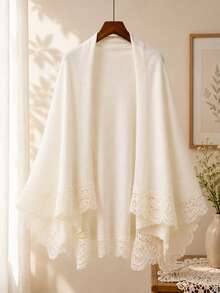1PC Women's Lightweight Decorative Knit Cardigan Shawl, Suitable For Cheongsam Outerwear, Non-Elastic, Non-Warm, Multiple Colors And Styles Available, Cuff Stitching Marks Present, Please Consider Carefully Before Purchasing - Multicolor - View 6