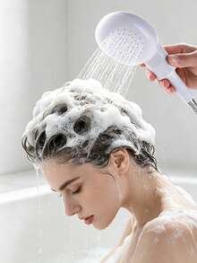 1pc Faucet Extension Shower Head, Portable Handheld Shower Spray, With Adjustable Clip-On Hose, Multi-Purpose For Dorm Hair Washing, Pet Dog & Cat Bathing, Home Sink Cleaning, Drill-Free Easy Installation - Multicolor - View 3