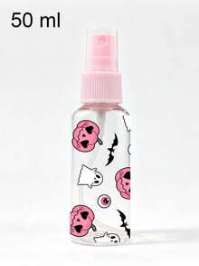 Clear Spray Bottle With Pumpkin Ghost Pattern,Perfume Refillable Bottle For Halloween Gift,Multi-Functional Fine Mist Spray Bottle,Portable Decanting Bottle Container,Travel Essentials,For Toner,Perfume,Makeup Remover,Gift For Women,Students And Men - Multicolor - View 16