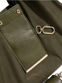 Dompet Kunci Anti Air untuk Wanita, Tas Kecil Portabel Multifungsi, Tas Penyimpanan Liontin Minimalis dan Modis - View 3