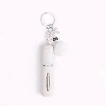 5ML Refillable Perfume Bottle Keychain, Anti-Static Plush Travel Spray Bottle, Cute Bag Charm Pendant, Leak-Proof Mini Cosmetic Container For Women, Travel Bottle Set, Porta Perfume, Spray Bottles - View 12