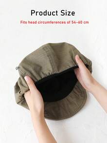 EIGIIS Unisex Newsboy Cap Classic Vintage Eight-Panel Hat - Multicolor - View 6