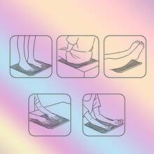Dam EMS Foot Massager With Vibration For Blood Circulation In The Legs. 3 Modes 19 Intensity. - View 4