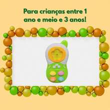 Telefone Interativo para Bebês com Luz Som e Imagem Zippy Toys - 11132 - Multicolorido - Visão 4