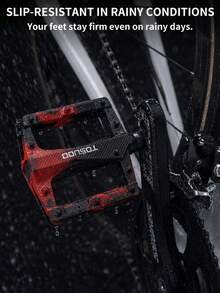 TOSUOD Mountain Bike Ball Bearing Pedals Plastic Double Steel Ball Camouflage Ball Bearing Pedals Commuter Bike Plastic Pedals - Multicolor - View 6