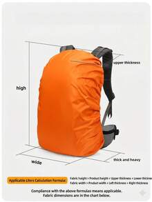 Outdoor Hiking Backpack Rain Cover, Unisex Cycling Waterproof Backpack Dust Cover, Back To School Waterproof Backpack Cover - Multiple Styles and Colors - View 3