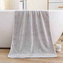 Extra-Large 200*105 Cm Starry Sky Coral Ribbed Couple Bath Towel, 78.7*41.3 Inches, Soft Absorbent Quick-Drying Anti-Slip, Fresh And Durable, Suitable For Home, Beach, And Outdoor Use. - Multicolor - View 8