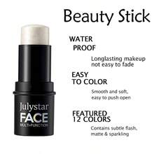 Blush & Highlight Duo Cosmetic Kit, Healthy Glowing Complexion Creator, Lightweight Non‑Greasy Texture, Long‑Lasting Comfortable Finish, Meets Diverse Makeup Demands From Fresh Daily Look To Gorgeous Party Glamorous Styling. - Set - View 8