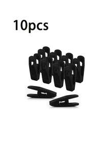 20PCS Thin Flocked Hanger Clips, Strong Finger Clips, Perfect For Pants, Socks And Hats, Drying Clips, Flocked Clips With Hanger, Plastic Thickened Clothes Clips For Drying - Multicolor - View 15