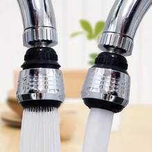 1pc-A 360° Rotating, Anti-Splash, And Water-Saving Faucet Extender Suitable For Kitchen And Bathroom Sinks; It Is Easy To Install And Meets Needs For Washing Dishes, Cleaning Vegetables, And Daily Water Use. - A - View 1