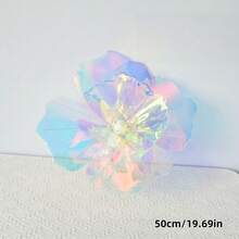 Rainbow Butterfly Decor Large Butterfly Party Decoration Glitter Butterfly Suitable For Party Women Birthday Party Wedding Decoration - Multicolor - View 11