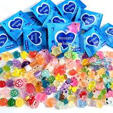 20/40pcs Small Animal Food Bottle Shaped Surprise Gift Bags - Fun Gifts For Easter, Valentine's Day And Other Holidays! Various Colors And Patterns, Perfect For Gifts, Home Decor And Holiday Celebrations - Multicolor - View 2