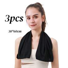 3pcs/1pc Sweat-Absorbing Cooling Sports Towel, Wrist Towel, Buttoned Absorbent Cooling Scarf, Towel, Sweat Towel, Unisex, Portable, Multi-Purpose, Suitable For Daily Outings, Sports, Cycling, Running, Hiking, Men's Gift, Holiday Gift, Women's Gift - Multicolor - View 12