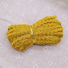 5M/20M 0.8cm-2cm Metallic Braid Lace Trim Christmas Gift Wrapping DIY Flower Pattern Costumes Lace Ribbon Crafts Sewing Border Home Decor - Multicolor - View 14