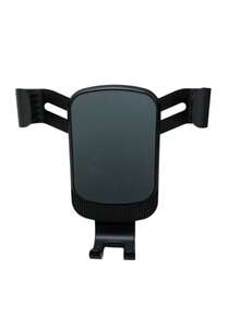 Aluminum Alloy Gravity Auto-Lock Phone Holder, Air Vent Mount Phone Stand, 360° Rotatable Metal Hook Clip, One-Hand Operation Universal Smartphone Navigation Bracket - S05 Metal Version - View 9
