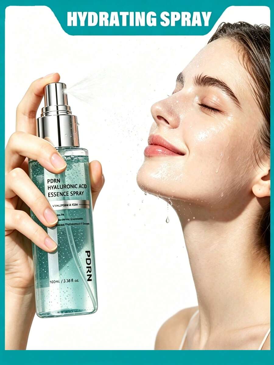 MOOUAM 100ml PDRN 玻尿酸緊急補水噴霧:提亮膚色、均勻膚質、減少皺紋與細紋,清爽不黏膩。夏季必備補水噴霧,適合旅行與送禮 - 玻尿酸 - 查看 1