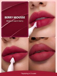 SHEGLAM [2Pcs] Marshmallow Puff Lip Blur Pen & Cloudline Blur Lip Liner Bundle Set - Petal Flush+331 Berry Mousse - View 8