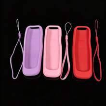 3pcs Glow-In-The-Dark Solid Color Remote Control Silicone Protective Case, Soft Rubber Full Coverage Dustproof & Shockproof Remote Shell, With Colorful Lanyard To Prevent Loss, Compatible For T Cl Ro Ku280 English Version Remote Control Protection & Storage, Practical Home Use Remote Control Protective Accessory - View 13