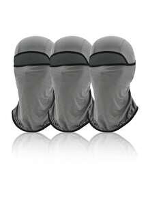 1pc Unisex Balaclava Full Face Mask, Windproof Dustproof Outdoor Sports Face Mask For Motorcycle Riding, Fishing, Climbing, Travel And Decoration - Multicolor - View 1