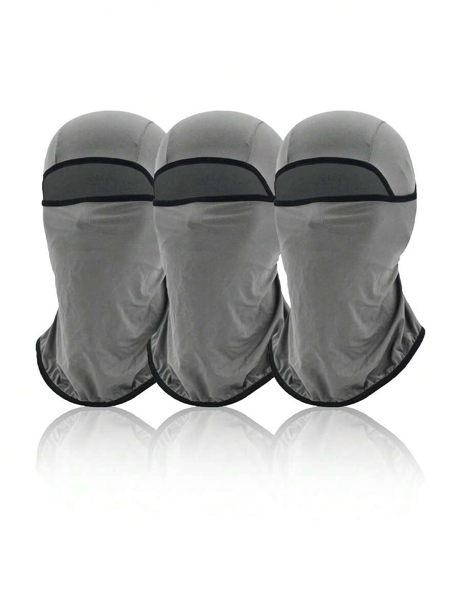 1pc Unisex Balaclava Full Face Mask, Windproof Dustproof Outdoor Sports Face Mask For Motorcycle Riding, Fishing, Climbing, Travel And Decoration - Multicolor - View 1