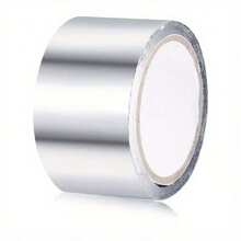 1pc Heavy Duty Aluminum Foil Tape High Temperature Resistant Waterproof Oil Proof Strong Adhesive Tape For Kitchen Stove Pipe Sealing - View 19