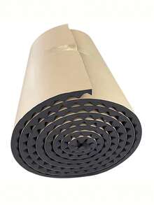 High-Density Self-Adhesive Soundproofing Foam Insulation Roll, Black Noise Reduction Heat Insulation Mat For Car Walls Doors Floor - Egg Crate Foam - View 1