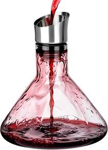 1500 Ml Crystal Glass Wine Opener With Stainless Steel Filter, High-Quality Wine Dispenser For Wine Lovers, Suitable For Home Bars And Celebrations. - View 7