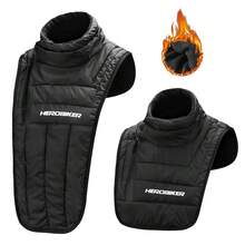 Protección de cuello/pecho para motocicleta, bufanda de protección de cuello para invierno, accesorios de bicicleta, protección de cuello para esquí, accesorios de motocicleta, regalo para motociclista - Multicolor - Ver 2