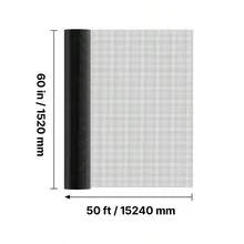 Hardware Cloth 60 Inx 50 Ft, 1/2 In 19 Gauge Galvanized Wire Mesh Roll, Weather-Resistant Vinyl Coated Chicken Wire Fencing, Heavy Duty Welded Garden Plant Fencing Rabbit Cage Snake Fence - A - View 6