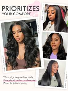 WOWANGEL 12A Brazilian Straight Human Hair Bundles 100% Human Hair 12-30 Inch 100% Unprocessed Virgin Straight Weave 1 Bundles Human Hair Thick Remy Virgin Hair Extensions Natural Color - Natural Black - View 9