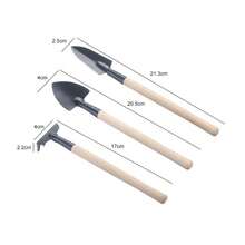 6pcs Mini Gardening Tool Set - Flower Planting Potted Plants And Small Gardening Tools - Wooden Handle For Transplanting Seedlings, Cultivating And Weeding Flowers And Vegetable Seedlings - Suitable For Precise Gardening Operations - A - View 11