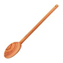 1-Piece Wooden Serving Spoon In Brown, Approx. 30 Cm Long, Wooden Kitchen Utensil With Natural Wood Grain For Cooking And Kitchen Tasks - Brown - View 7