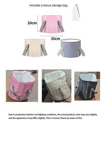 Foldable Portable Foot Bath Tub, Foot Soaking Bucket, Foldable Insulated Bucket + Storage Bag, Home Full Foot Spa, Soaking, Exfoliating, Neat Storage, Long-Lasting Insulation, Relieve Tired Feet, Make Feet Smooth - Multicolor - View 12