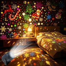 1PC Portable Low-Voltage 5V LED Projection Party Light, Suitable For Home, Stage And Christmas Decoration - Indoor Festive Atmosphere Light, Compatible With Home, Disco, Celebration, Halloween And Christmas Parties - Projector Light - View 6