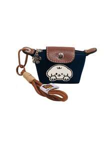 Puppy Cloth Sticker Mini Coin Purse,Portable Travel Change Purse,Can Hold Cards, Cash, And Coins, Snap Button Coin Purse Accessory For Students - Multicolor - View 12