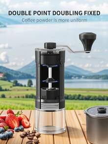 Brutelle Portable Manual Coffee Grinder, Quick Grinding, Adjustable Grind Size, Suitable For Cafes, Coffee Corners And Home - Hand Crank - View 3