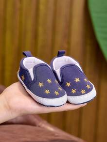 Infant Soft Sole Comfortable Cloth Shoes, 0-6-12 Months, Casual Walking Shoes, Suitable For Spring And Autumn, 0-1 Year Old Boys And Girls - Blue - View 10